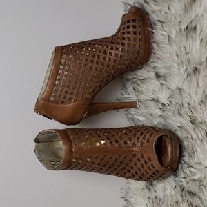 MICHAEL KORS Cut-out Sandal Heels Woman's